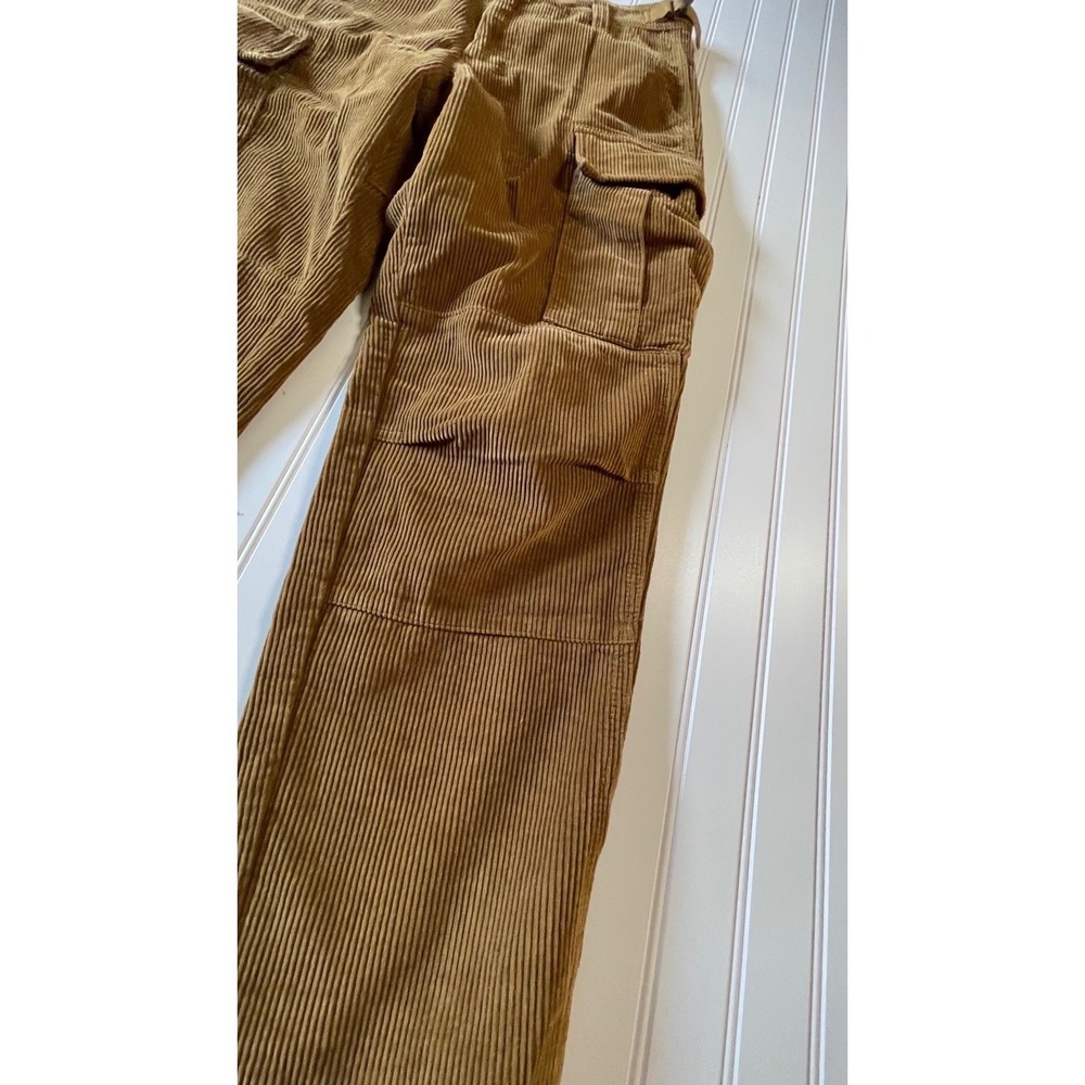 Empyre Skate Tobacco Corduroy Cargo Pants Brown Baggy Unisex 30 - Picture 4 of 9
